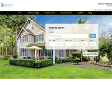 Tablet Screenshot of beaconrealestate.net